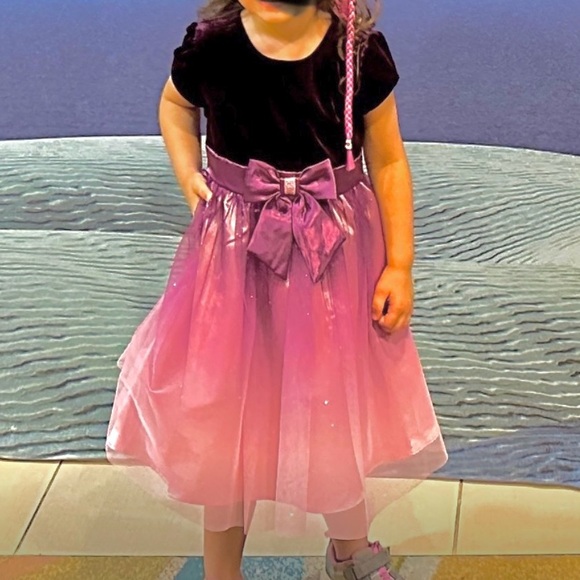 Toddler girl, purple dress - Picture 12 of 12